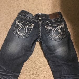 Big star cropped jeans